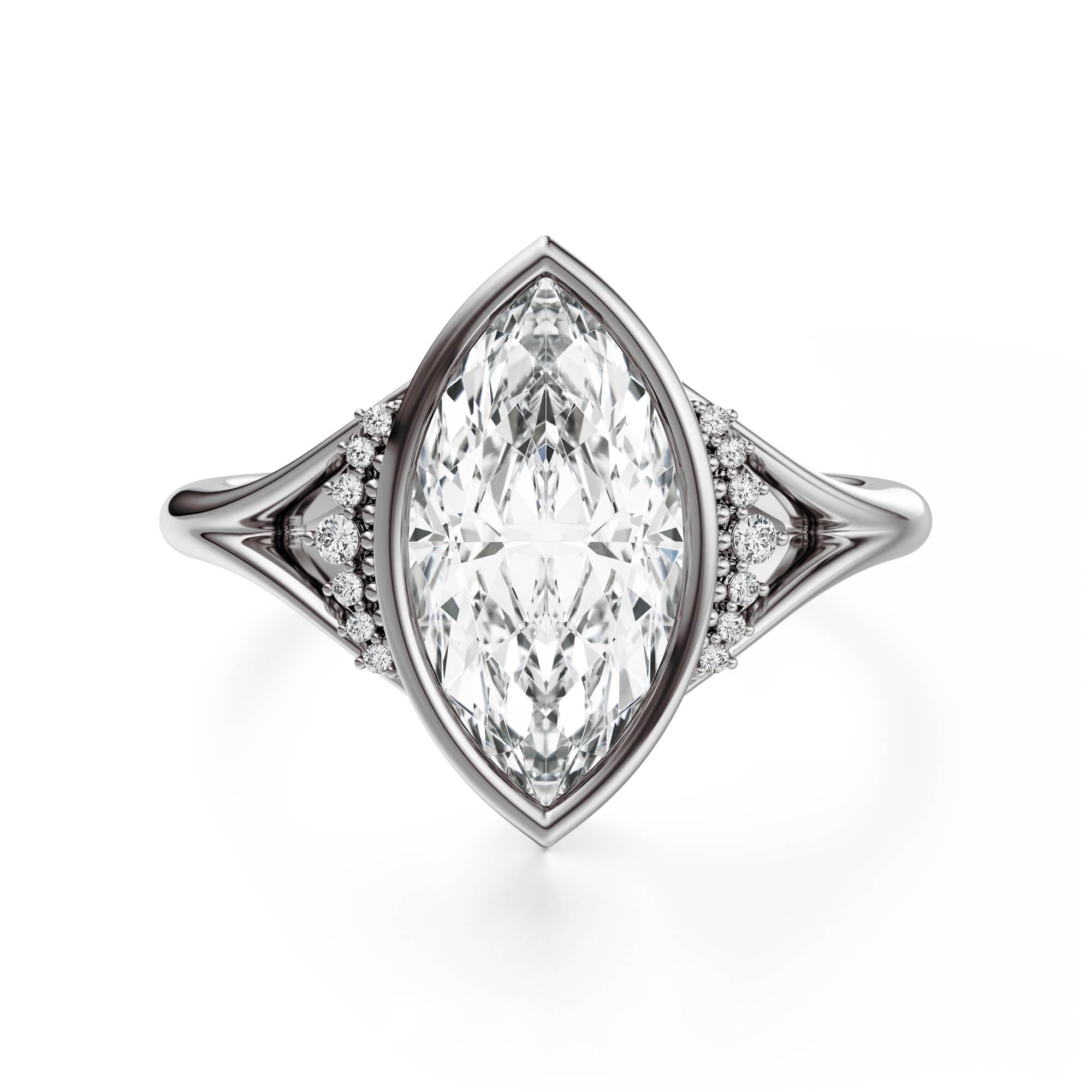 The Bezel Serendipity Ring | Marquise