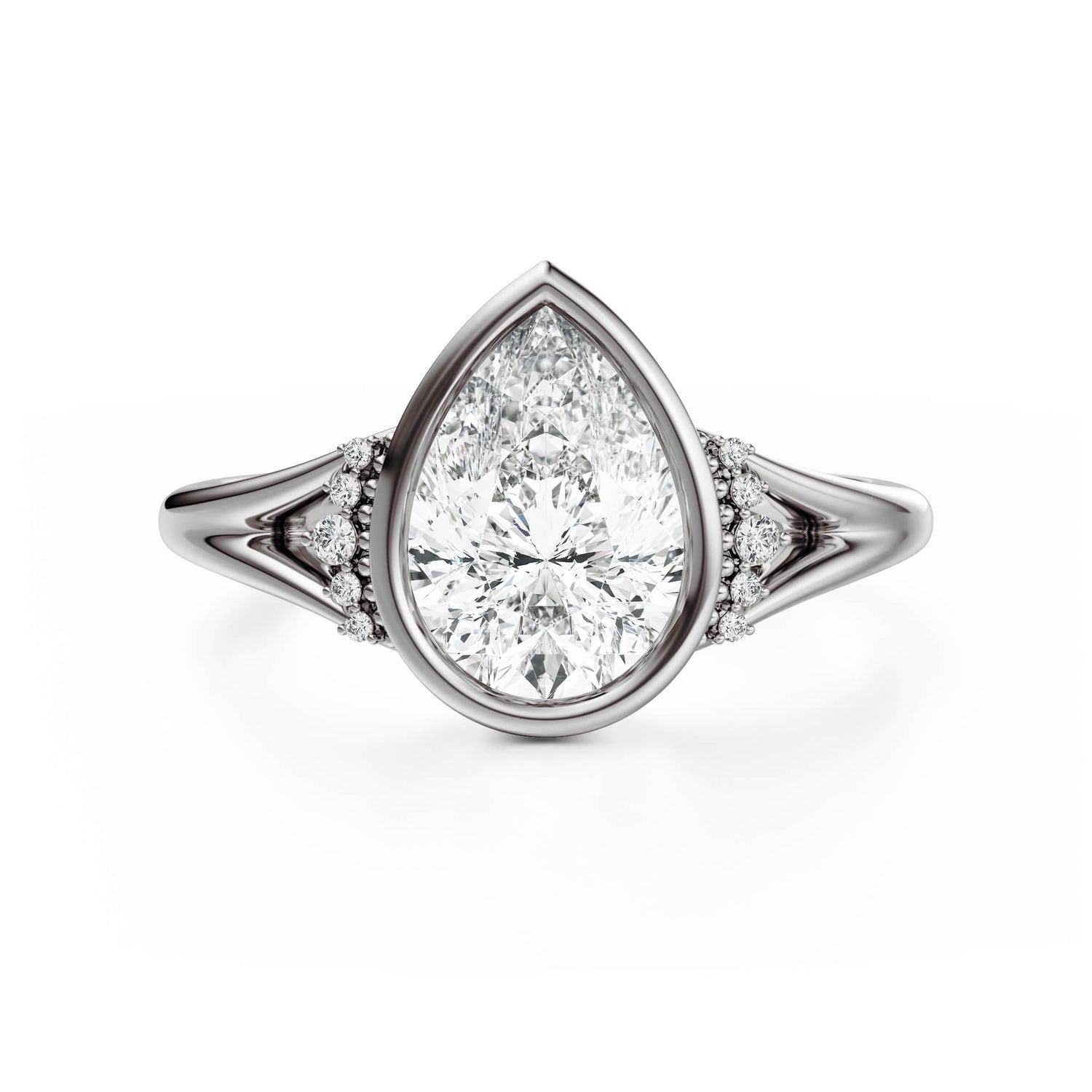 The Bezel Serendipity Ring | Pear