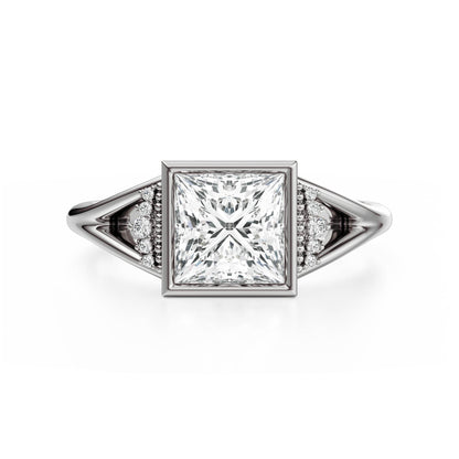 The Bezel Serendipity Ring | Princess