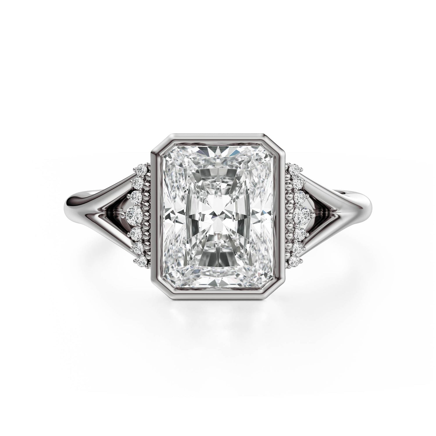 The Bezel Serendipity Ring | Radiant