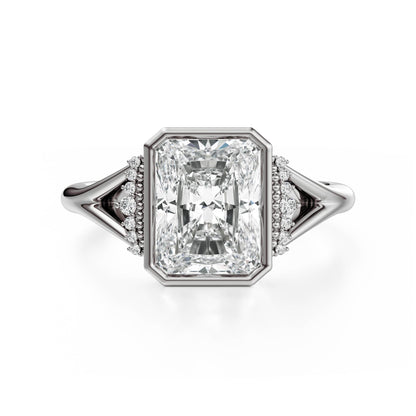 The Bezel Serendipity Ring | Radiant