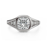 The Sitara Ring | Cushion - Lavender Creek Gems 