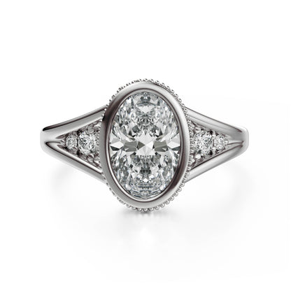 The Sitara Ring | Oval - Lavender Creek Gems 