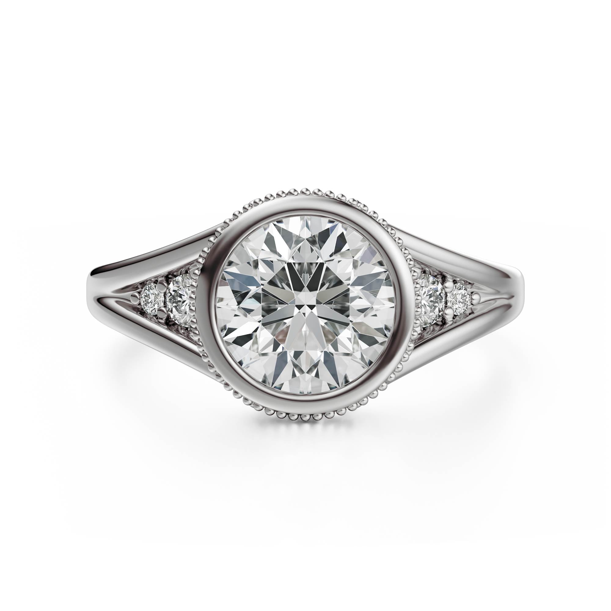 The Sitara Ring | Round - Lavender Creek Gems 