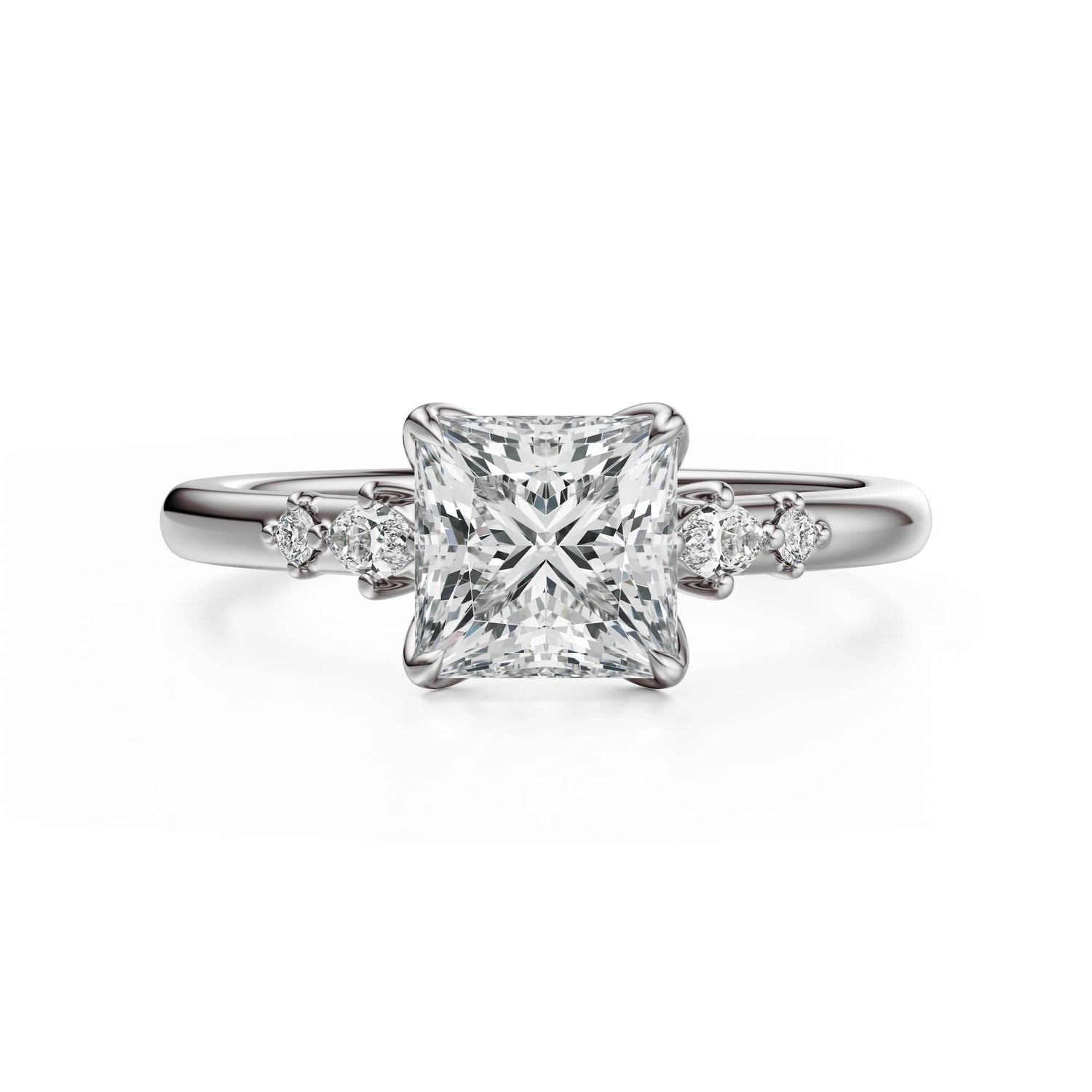 The Skye Ring | Princess | Setting Only - Lavender Creek Gems 