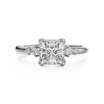 The Skye Ring | Princess | Setting Only - Lavender Creek Gems 