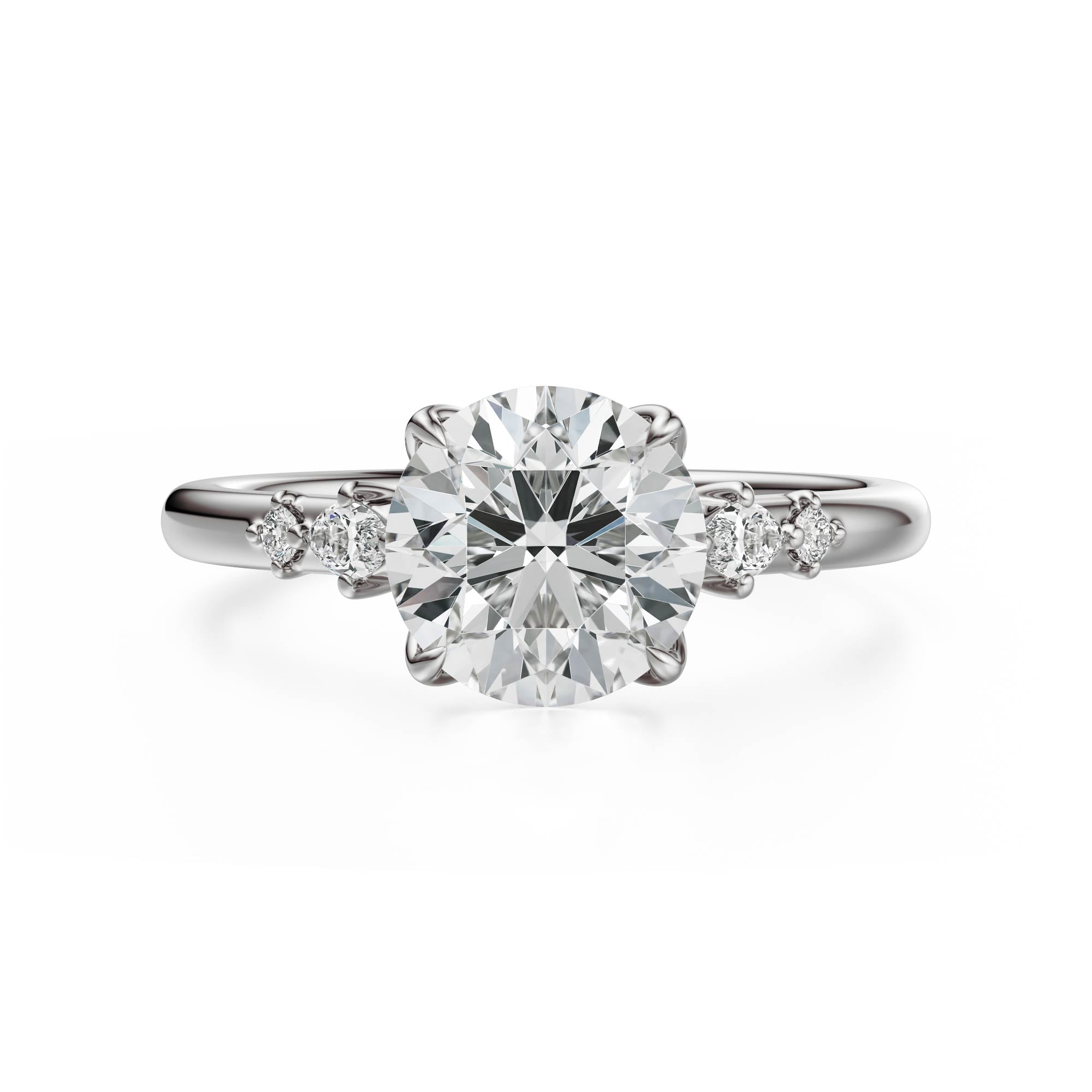 The Skye Ring | Round - Lavender Creek Gems 