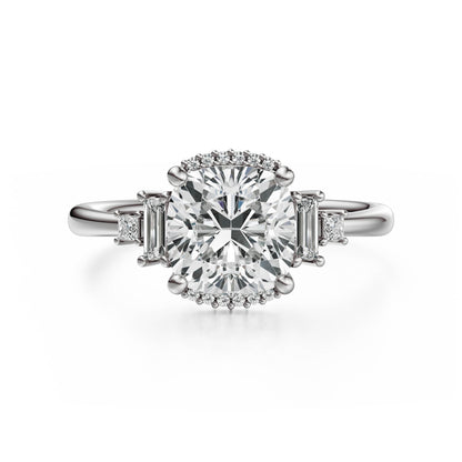 The Sura Ring | Cushion | Setting Only