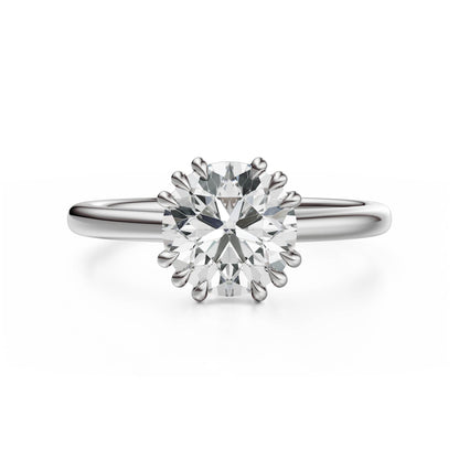 The Thalassa Ring | Round | Setting Only - Lavender Creek Gems 