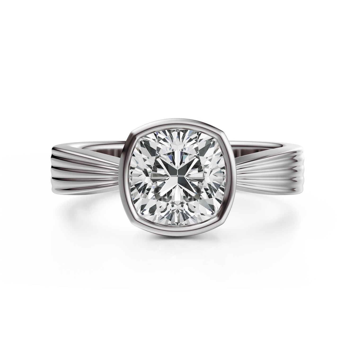 The Veil Ring | Cushion - Lavender Creek Gems 