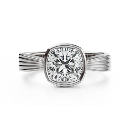 The Veil Ring | Cushion - Lavender Creek Gems 