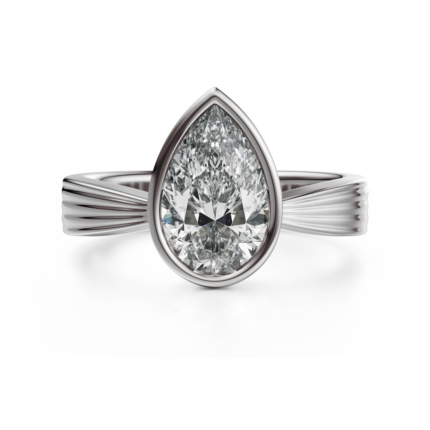 The Veil Ring | Pear - Lavender Creek Gems 