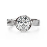 The Veil Ring | Round - Lavender Creek Gems 