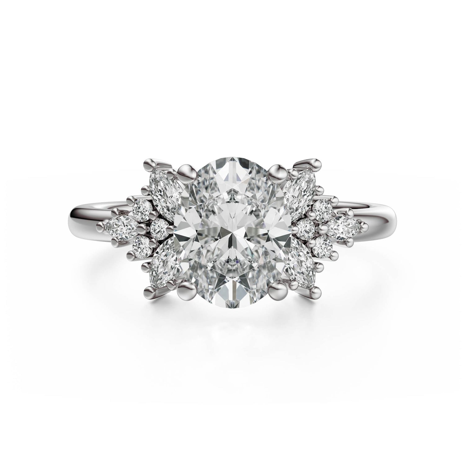 The Veraine Ring | Oval | Setting Only
