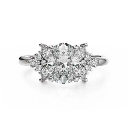 The Veraine Ring | Oval | Setting Only