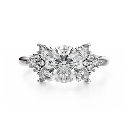 The Veraine Ring | Round | Setting Only