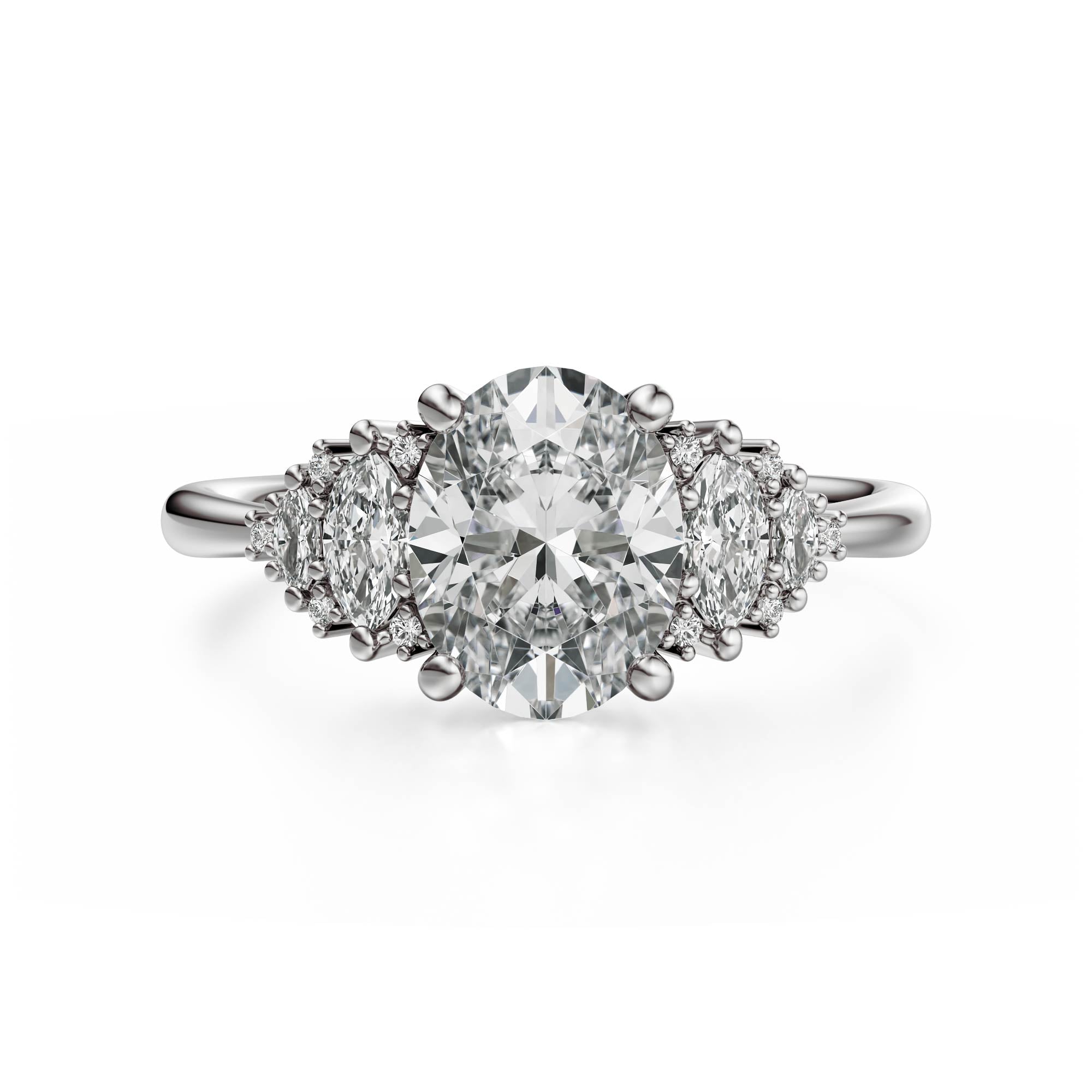 The Vivienne Ring | Oval