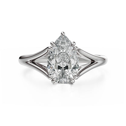 The Weaver Ring | Pear | Setting Only - Lavender Creek Gems 