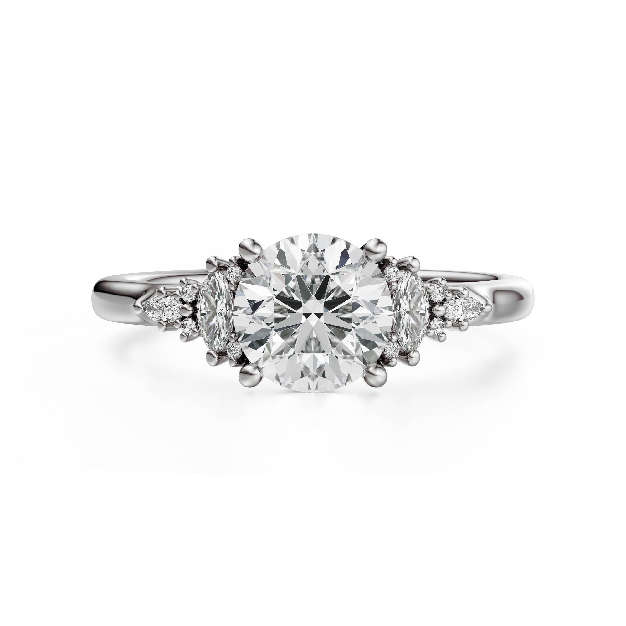 The Maeve Ring | Round