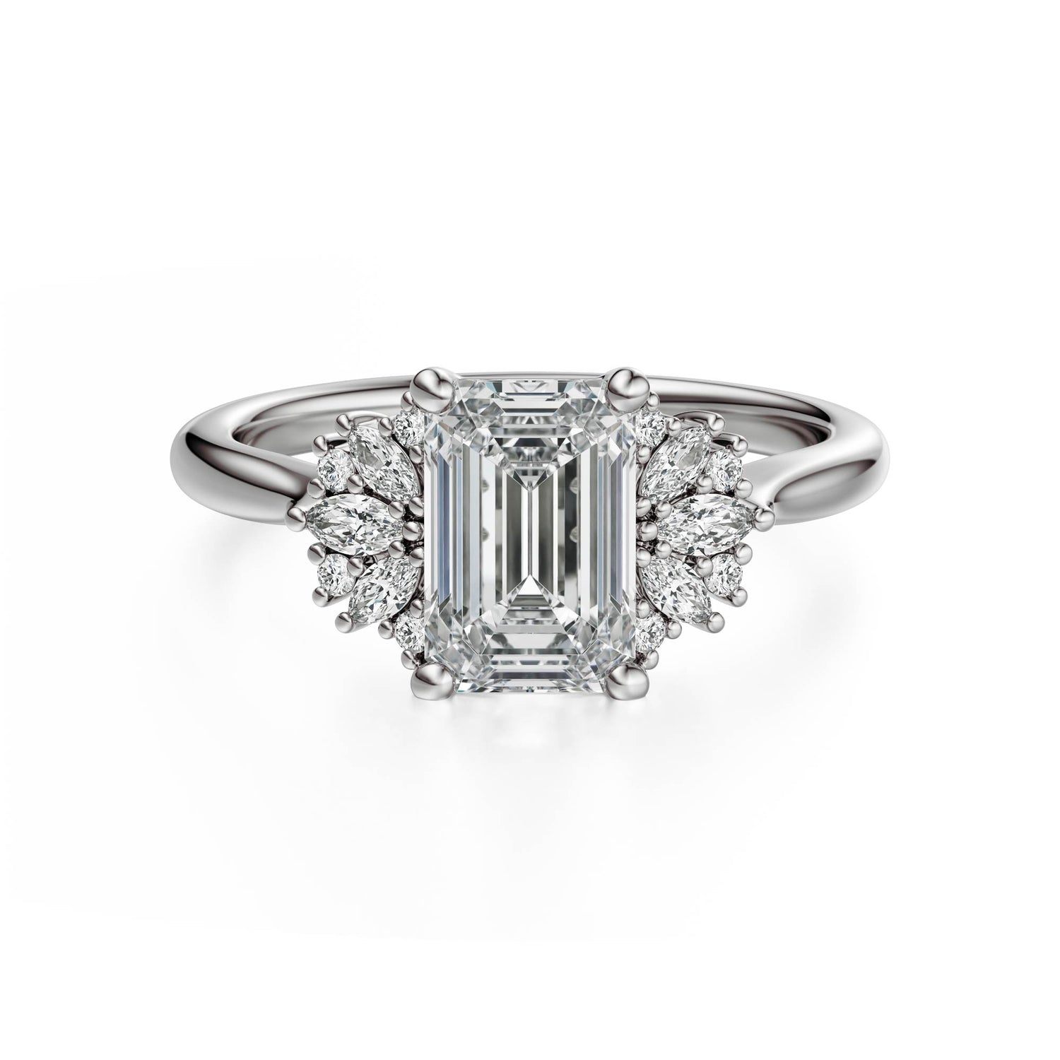 The Ambrosia Ring | Emerald Cut - Lavender Creek Gems 