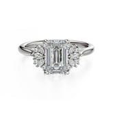 The Ambrosia Ring | Emerald Cut - Lavender Creek Gems 
