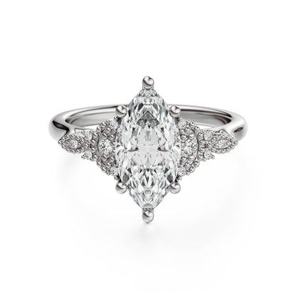 The Art Deco Maeve Ring | Marquise - Lavender Creek Gems 