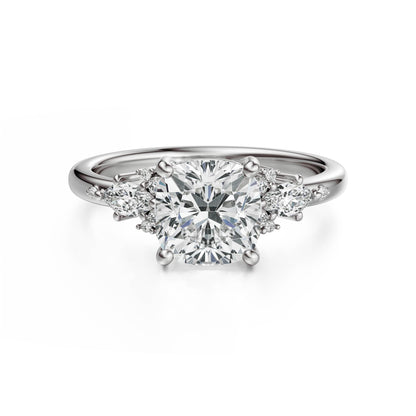 The Ascendant Ring | Cushion - Lavender Creek Gems 