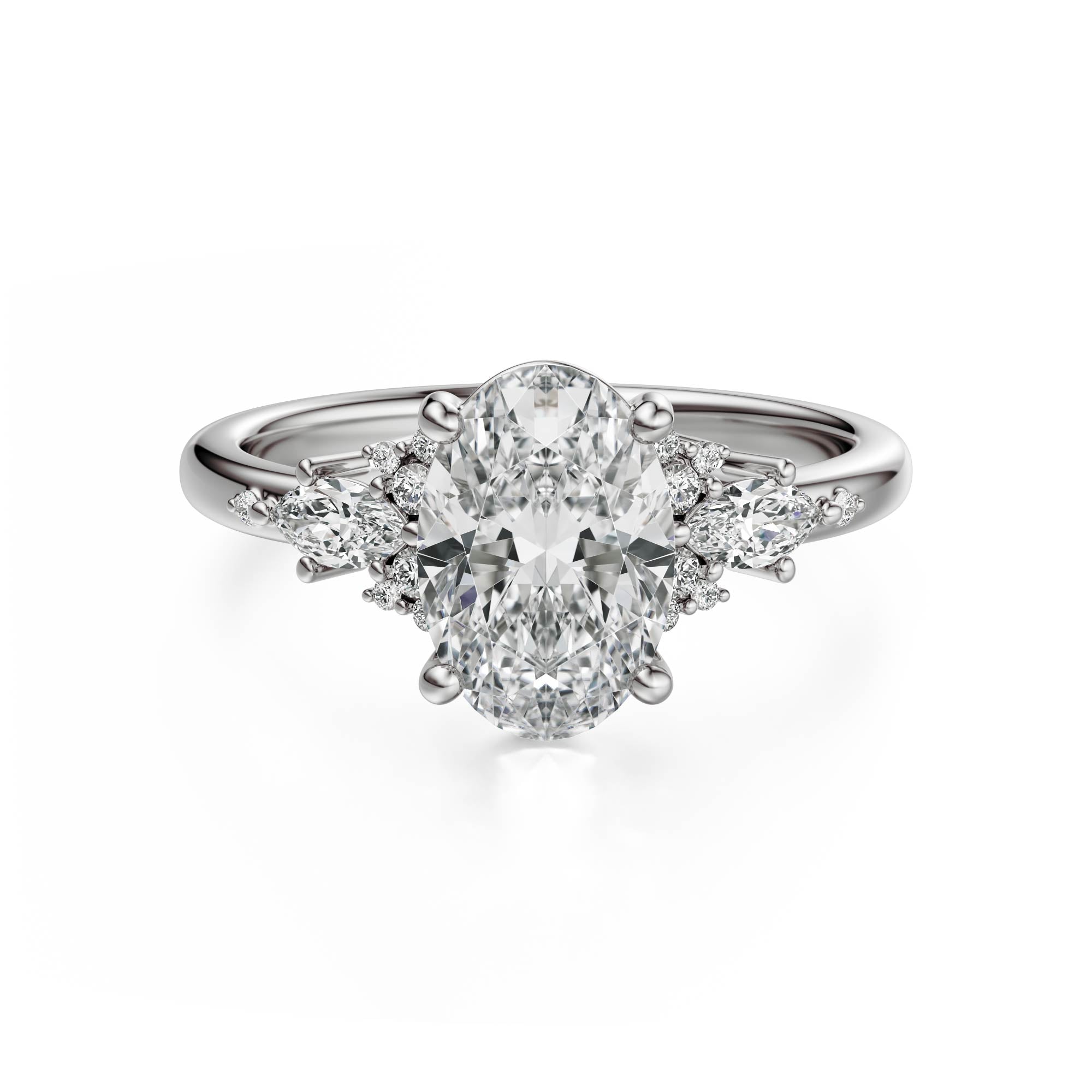 The Ascendant Ring | Oval - Lavender Creek Gems 