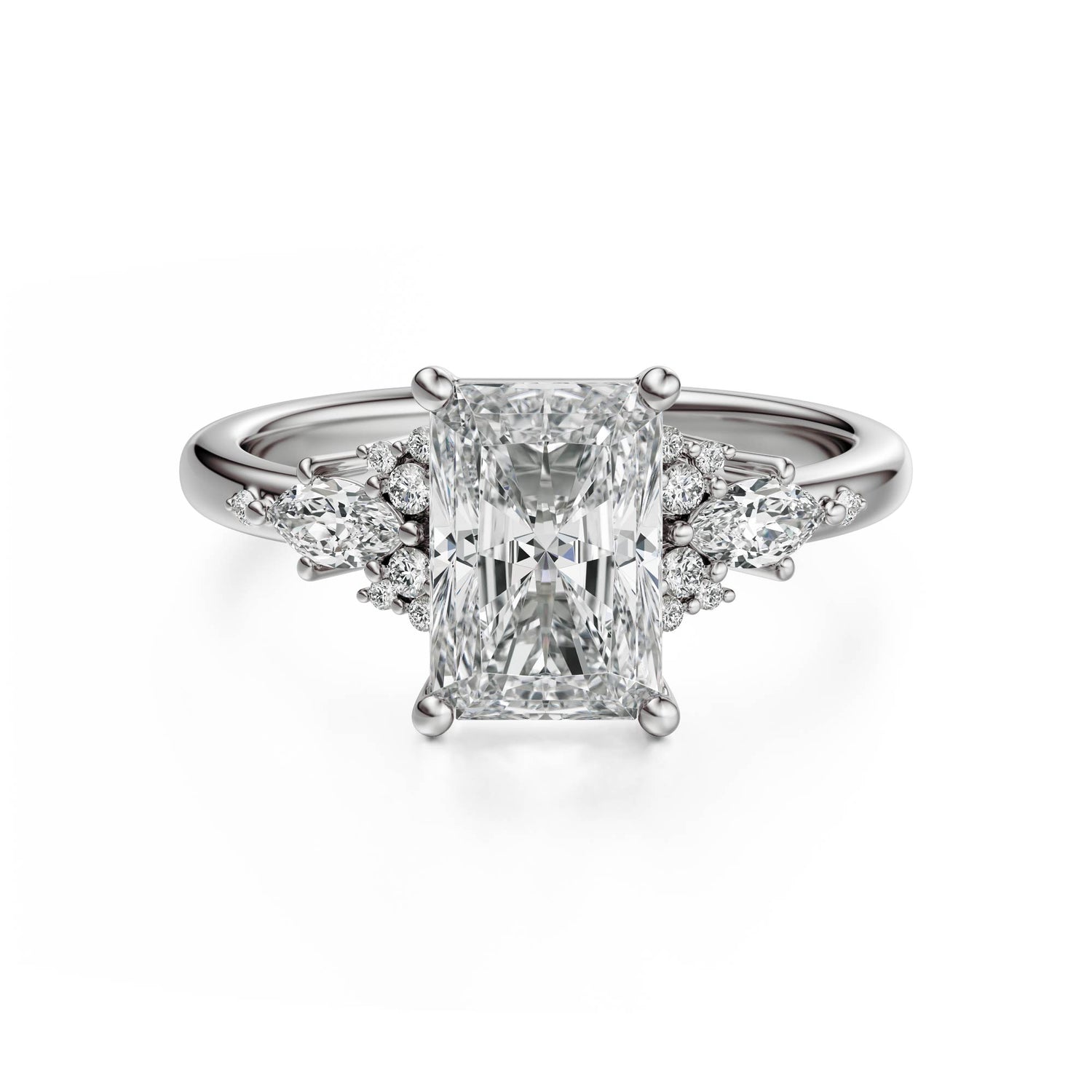 The Ascendant Ring | Radiant - Lavender Creek Gems 