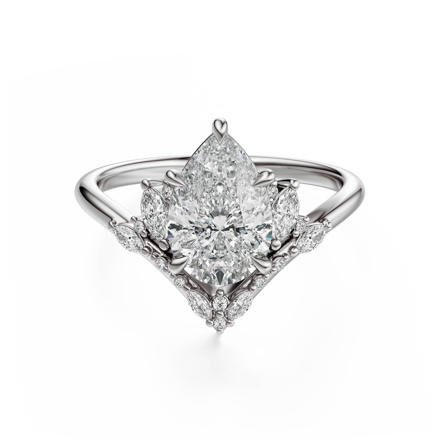 The Aurora Ring | Setting Only