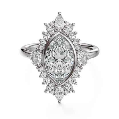 The Ethereal Ring | Marquise | Setting Only