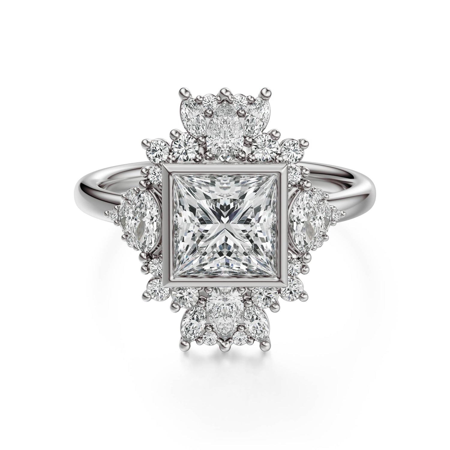 The Ethereal Ring | Princess | Setting Only