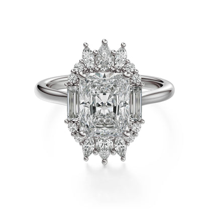 The Georgia Ring | Radiant | Setting Only