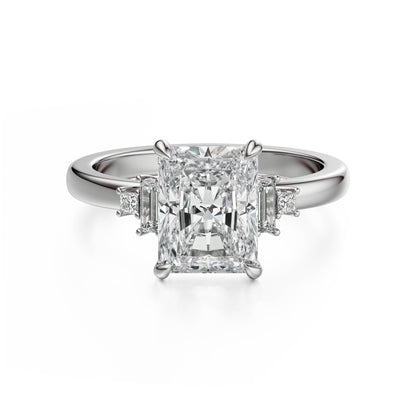 The Elevated Mira Ring | Radiant | Setting Only