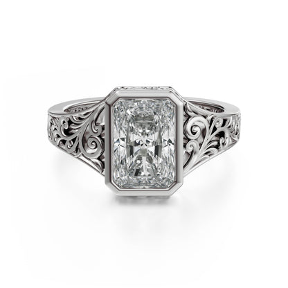 The Endearment Ring | Radiant - Lavender Creek Gems 