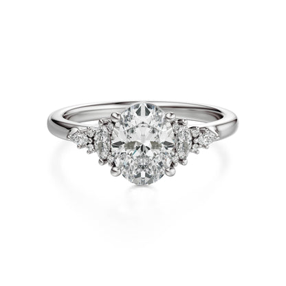 The Maeve Ring | Oval | Setting Only