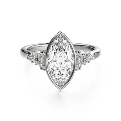 The Bezel Maeve Ring | Marquise