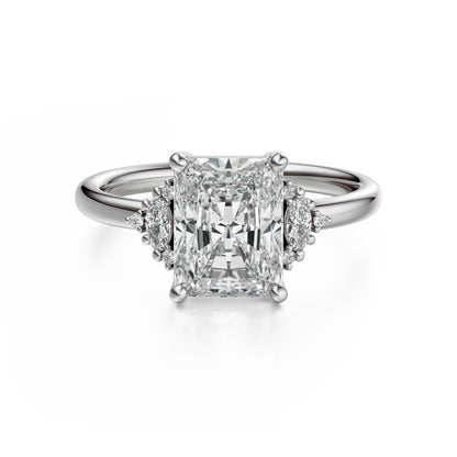 The Low Maren Ring | Radiant | Setting Only