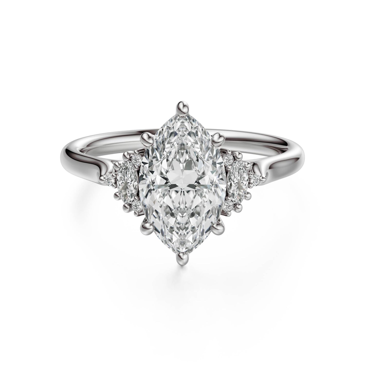 The Maren Ring | Marquise | Setting Only