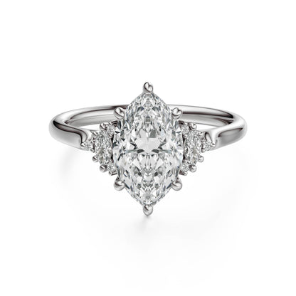 The Maren Ring | Marquise | Setting Only