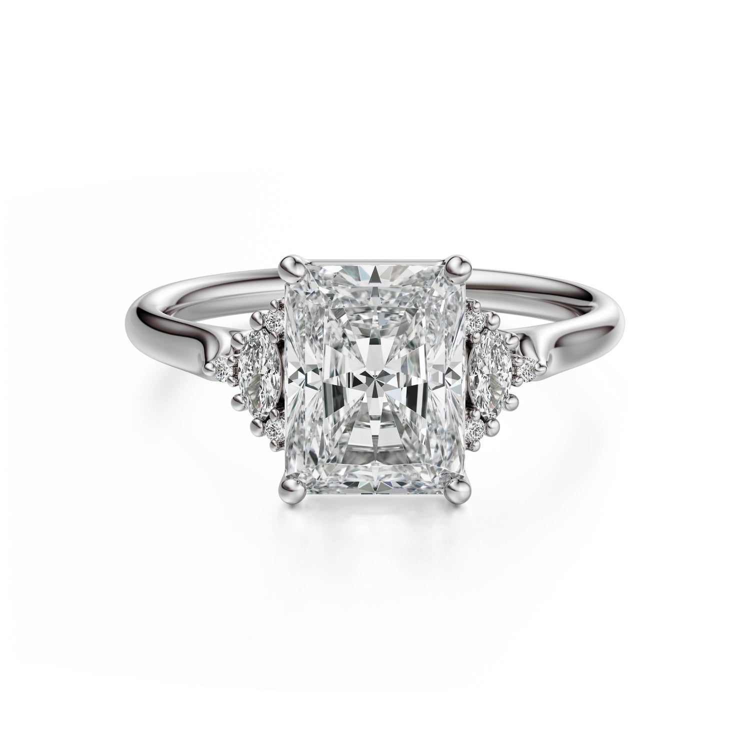 The Maren Ring | Radiant | Setting Only