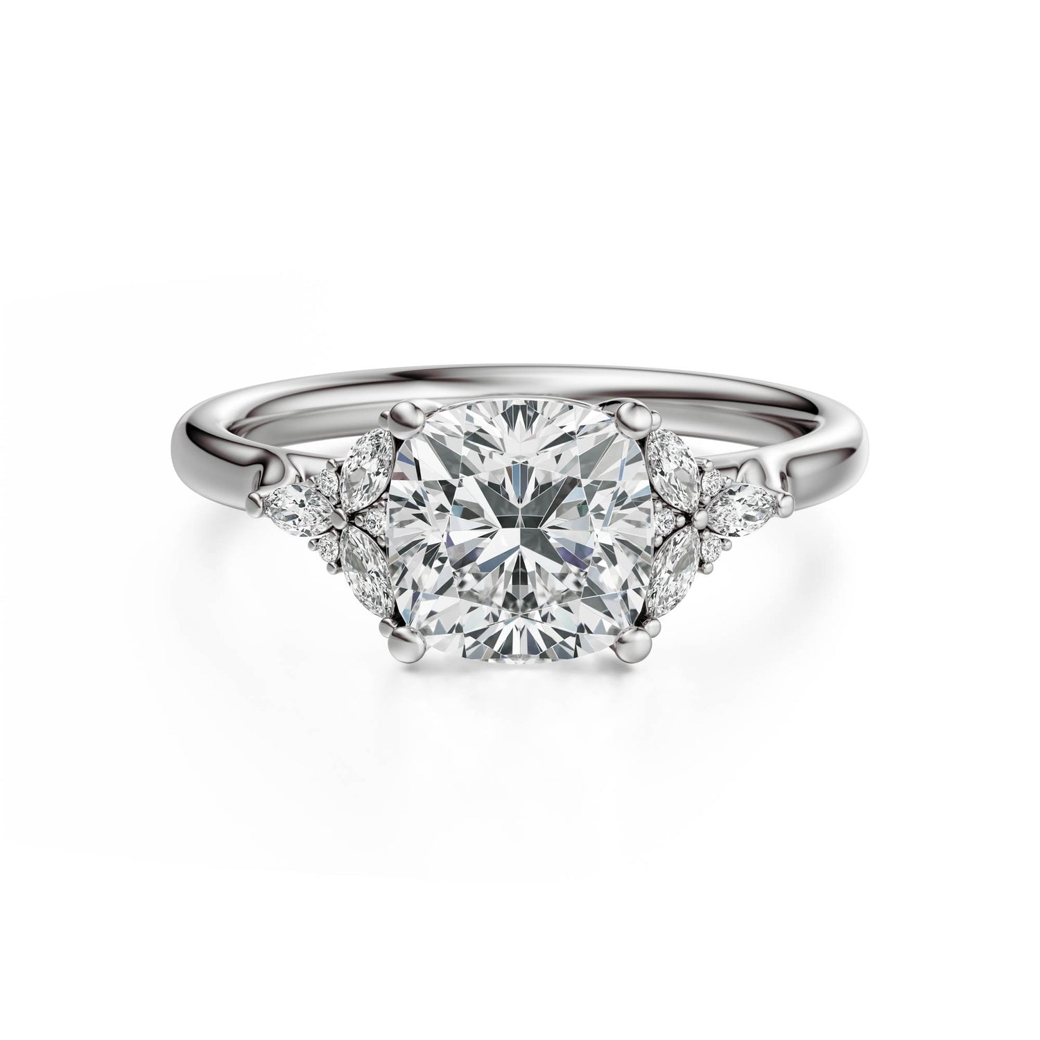 The Meadow Ring | Cushion - Lavender Creek Gems 