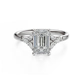 The Meadow Ring | Emerald Cut - Lavender Creek Gems 