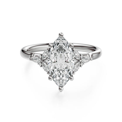 The Meadow Ring | Marquise | Setting Only - Lavender Creek Gems 