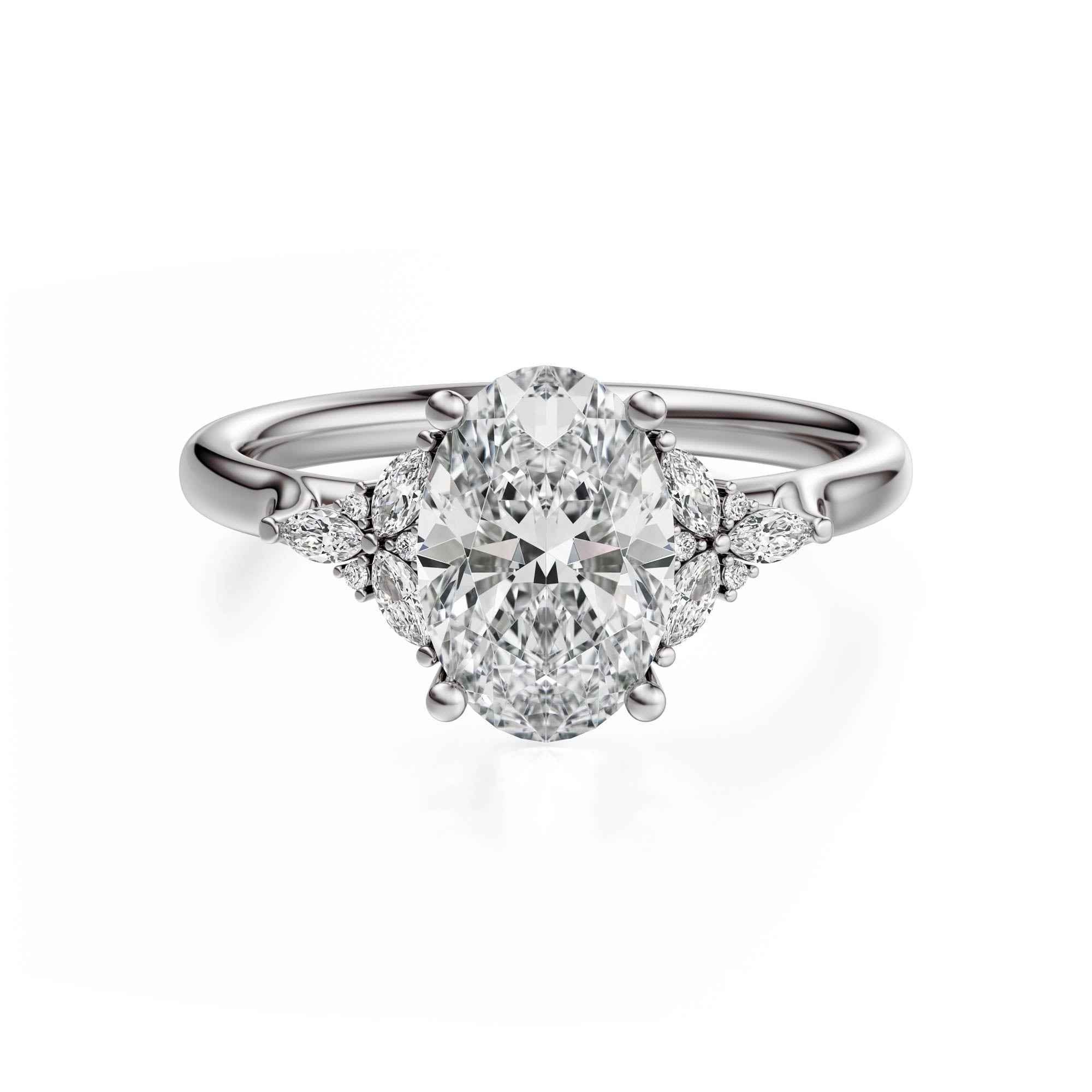 The Meadow Ring | Oval - Lavender Creek Gems 