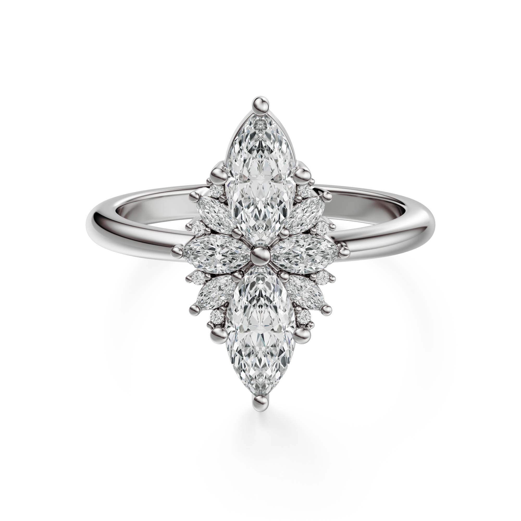 The Navette Ring – Lavender Creek Gems