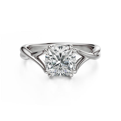 The Entwine Ring | Cushion - Lavender Creek Gems 