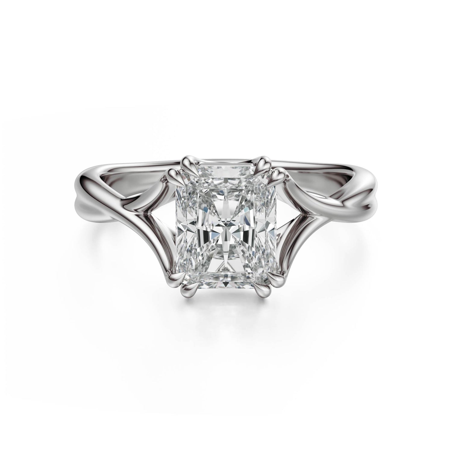 The Entwine Ring | Radiant - Lavender Creek Gems 