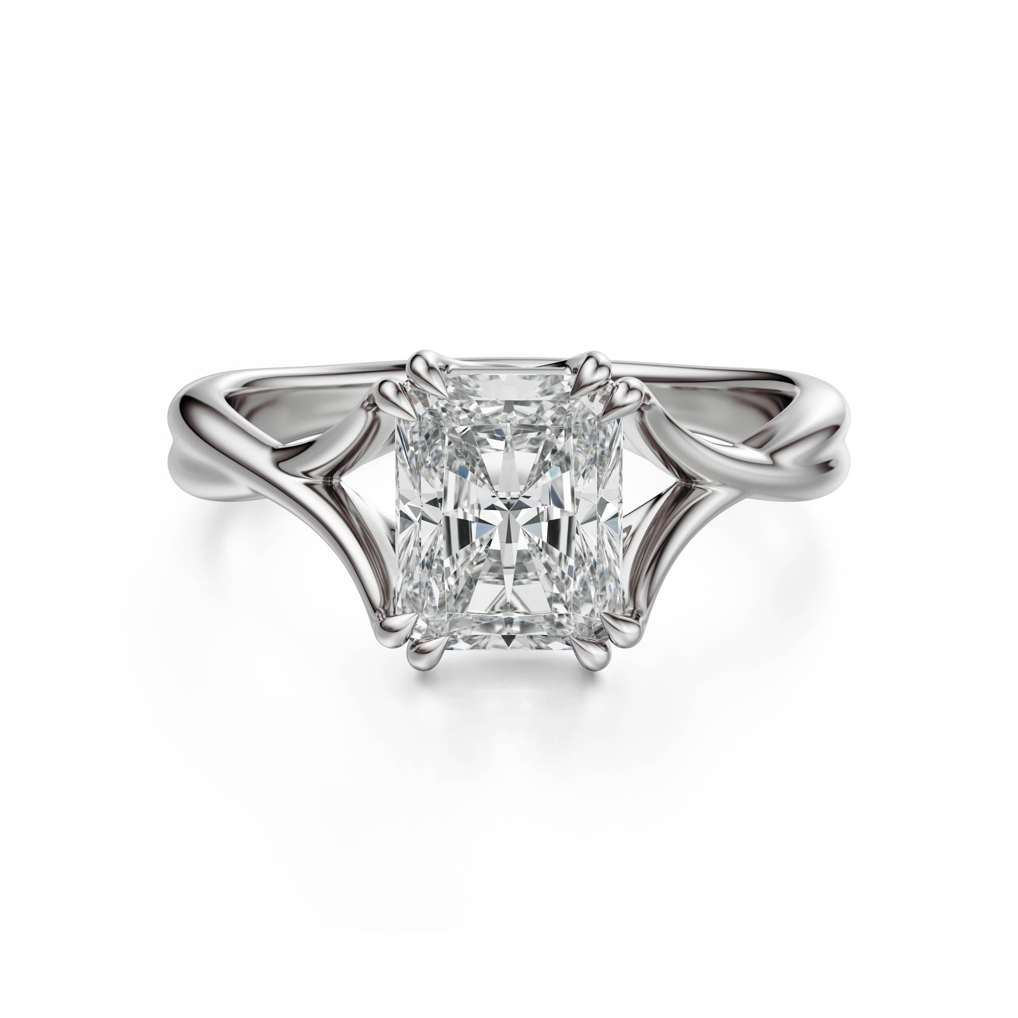 The Entwine Ring | Radiant - Lavender Creek Gems 