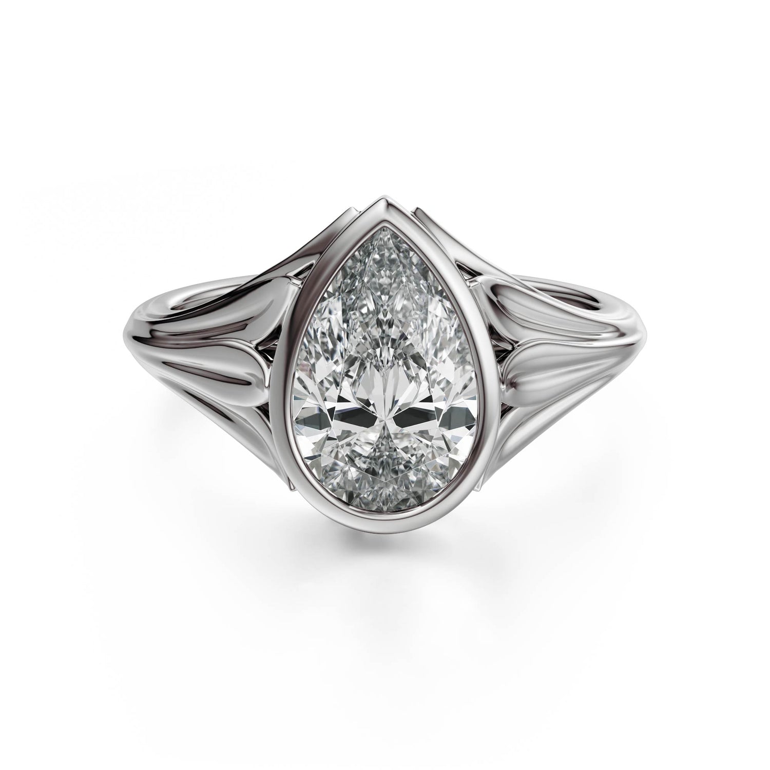 The Nightbloom Ring | Pear - Lavender Creek Gems 